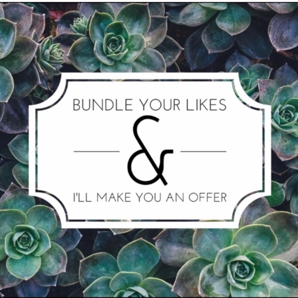Reasonable offers accepted!